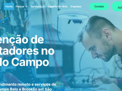 Manutenção de computadores no bairro do Campo Belo